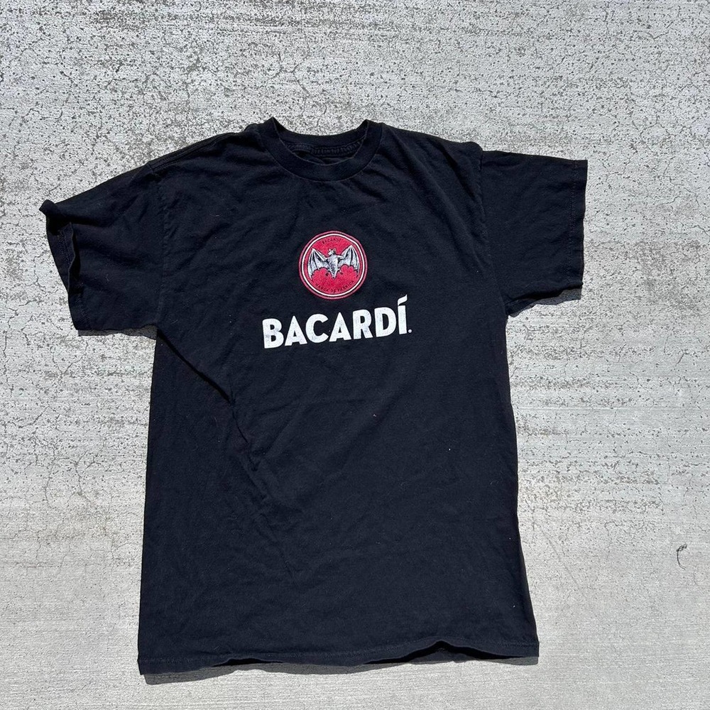 Vintage authentic bacardi alcohol tee